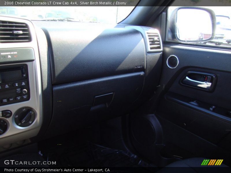 Silver Birch Metallic / Ebony 2008 Chevrolet Colorado LT Crew Cab 4x4