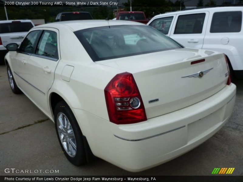 Stone White / Dark Slate Gray 2008 Chrysler 300 Touring AWD