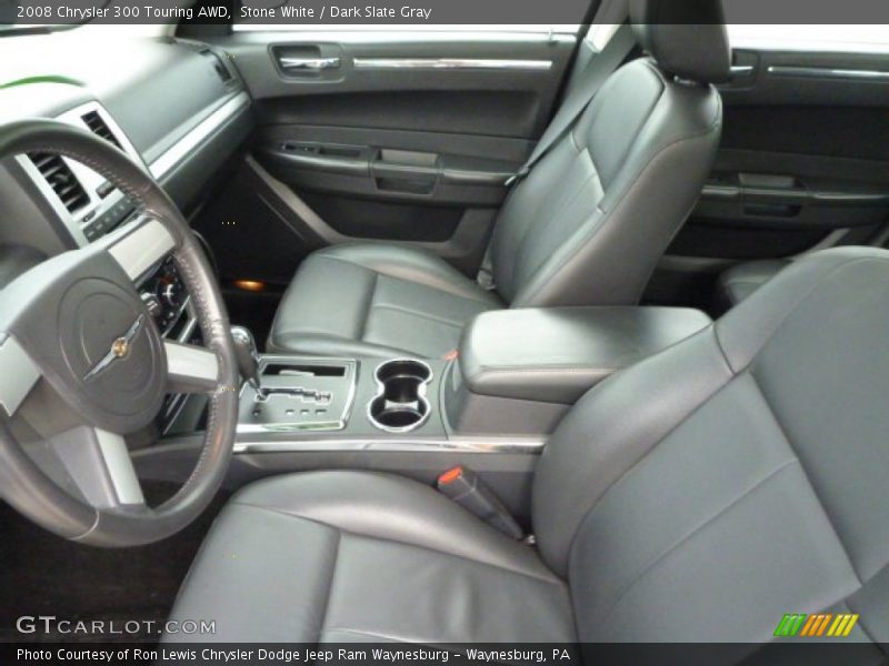 Stone White / Dark Slate Gray 2008 Chrysler 300 Touring AWD