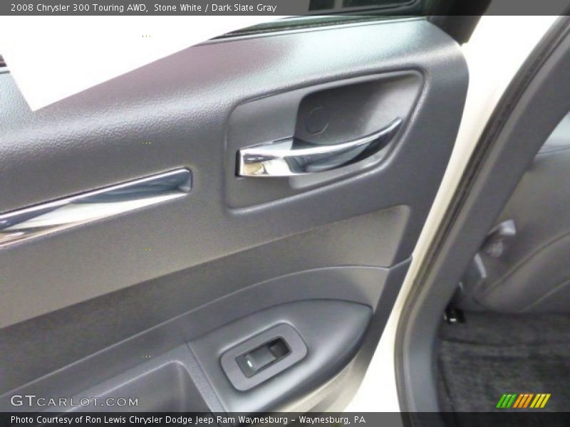 Stone White / Dark Slate Gray 2008 Chrysler 300 Touring AWD