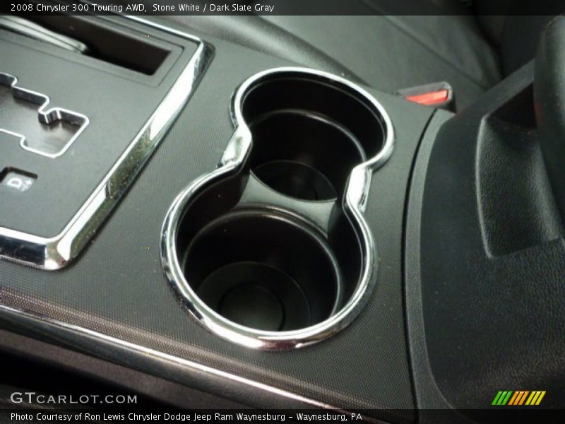 Stone White / Dark Slate Gray 2008 Chrysler 300 Touring AWD
