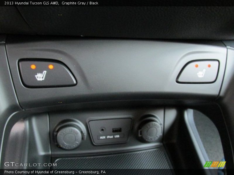 Graphite Gray / Black 2013 Hyundai Tucson GLS AWD