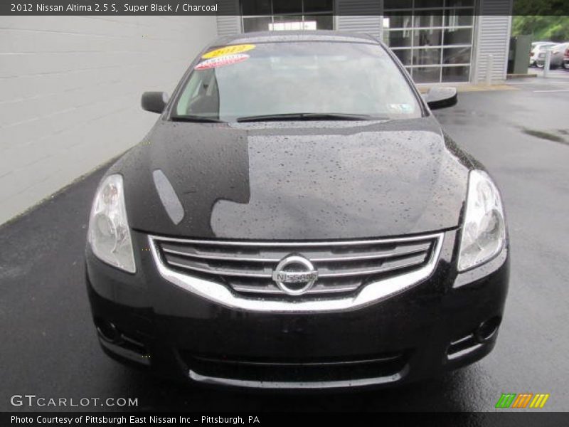 Super Black / Charcoal 2012 Nissan Altima 2.5 S