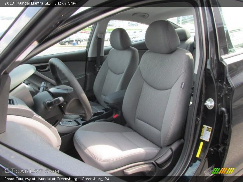Black / Gray 2013 Hyundai Elantra GLS