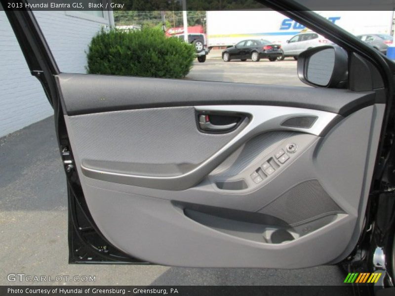 Black / Gray 2013 Hyundai Elantra GLS