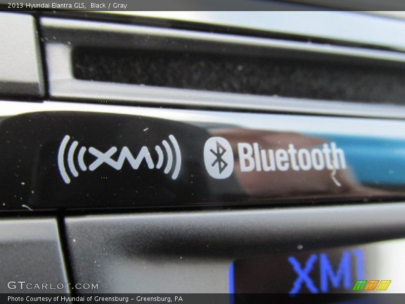 Black / Gray 2013 Hyundai Elantra GLS