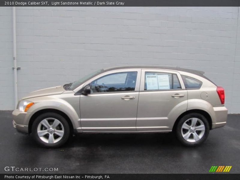 Light Sandstone Metallic / Dark Slate Gray 2010 Dodge Caliber SXT