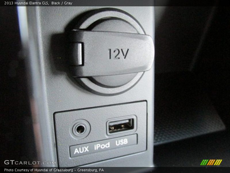 Black / Gray 2013 Hyundai Elantra GLS