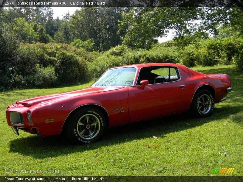 Front 3/4 View of 1970 Firebird Formula 400
