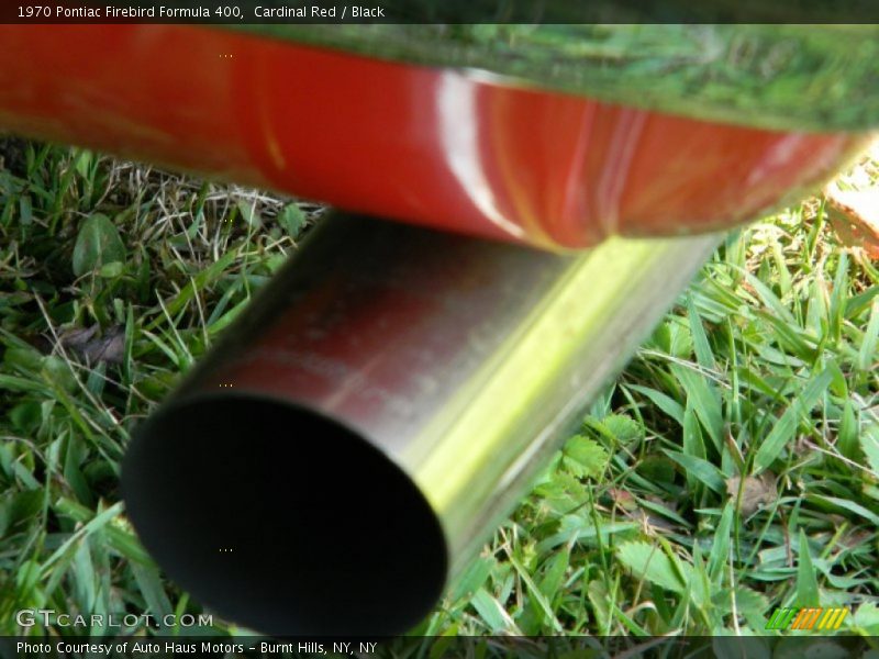 Cardinal Red / Black 1970 Pontiac Firebird Formula 400
