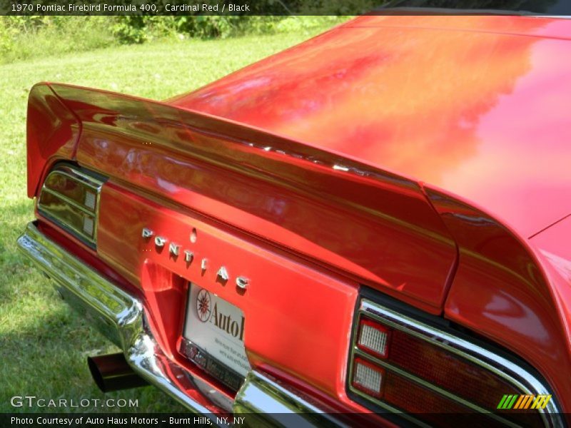 Cardinal Red / Black 1970 Pontiac Firebird Formula 400