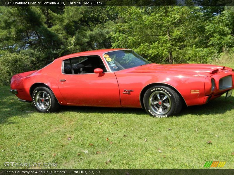 Cardinal Red / Black 1970 Pontiac Firebird Formula 400