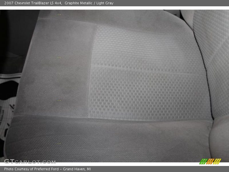 Graphite Metallic / Light Gray 2007 Chevrolet TrailBlazer LS 4x4