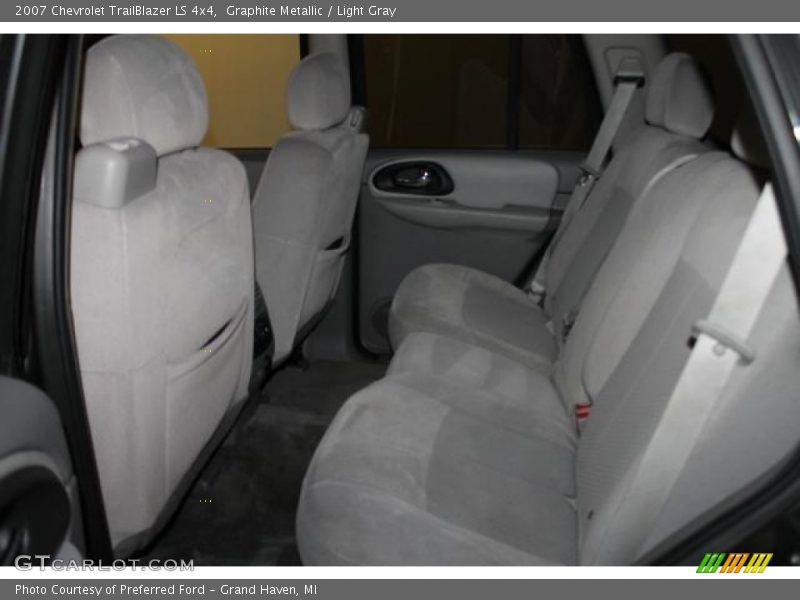 Graphite Metallic / Light Gray 2007 Chevrolet TrailBlazer LS 4x4