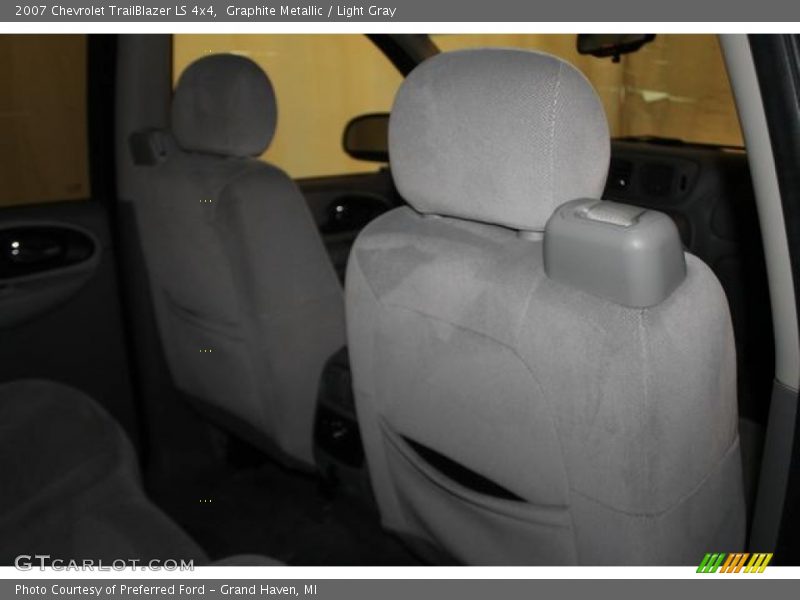 Graphite Metallic / Light Gray 2007 Chevrolet TrailBlazer LS 4x4