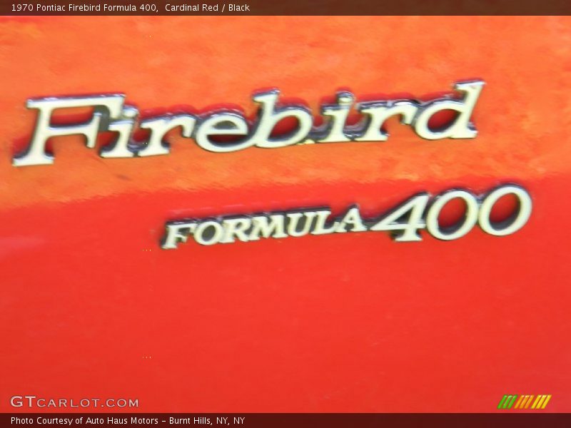  1970 Firebird Formula 400 Logo