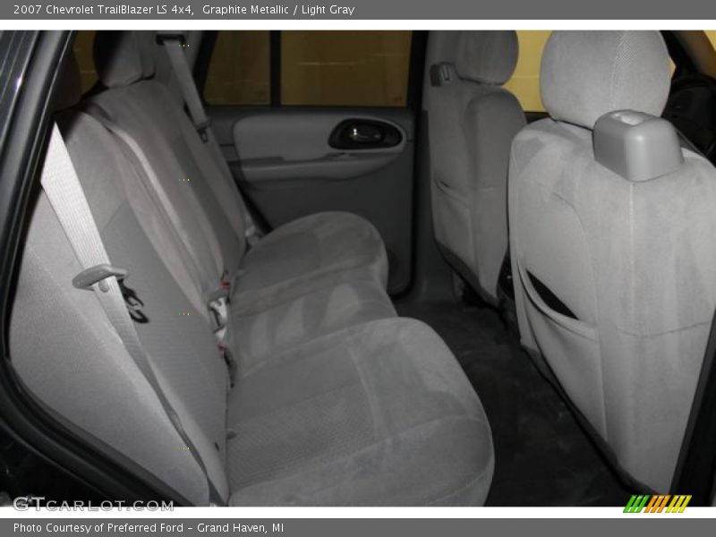 Graphite Metallic / Light Gray 2007 Chevrolet TrailBlazer LS 4x4