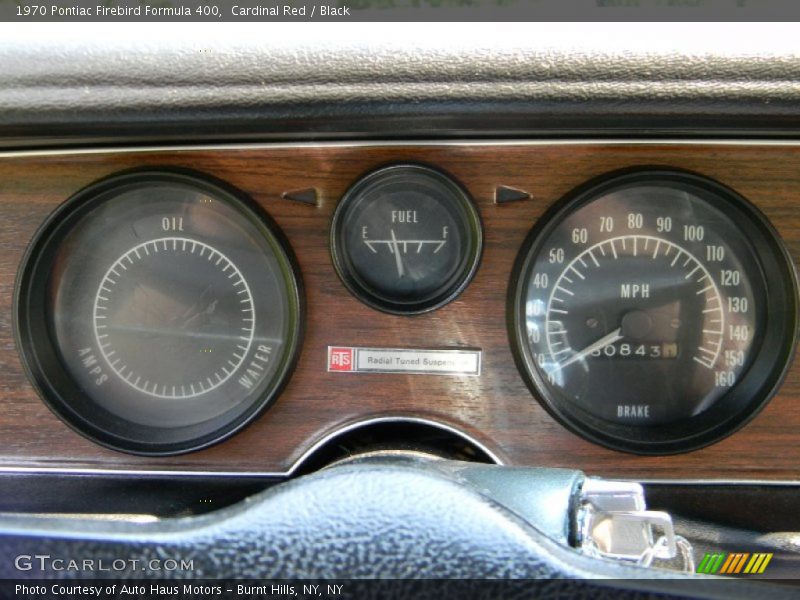  1970 Firebird Formula 400 Formula 400 Gauges