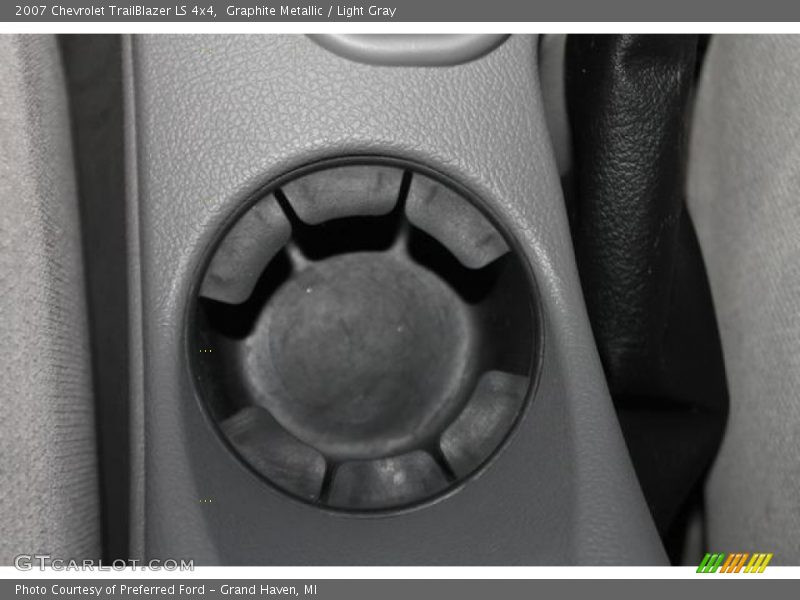 Graphite Metallic / Light Gray 2007 Chevrolet TrailBlazer LS 4x4