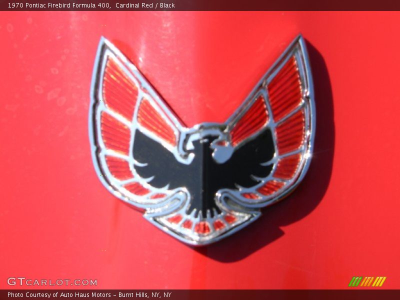 Cardinal Red / Black 1970 Pontiac Firebird Formula 400