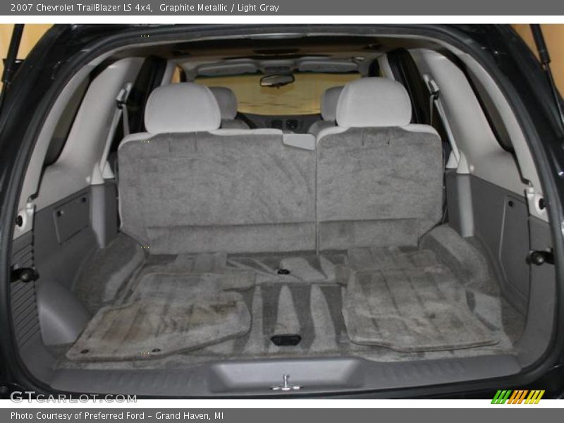 Graphite Metallic / Light Gray 2007 Chevrolet TrailBlazer LS 4x4