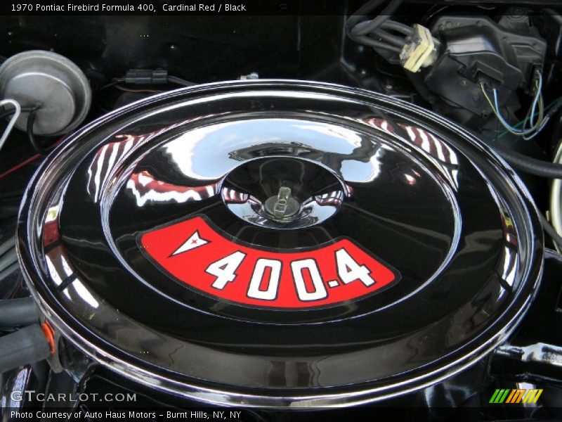 Cardinal Red / Black 1970 Pontiac Firebird Formula 400