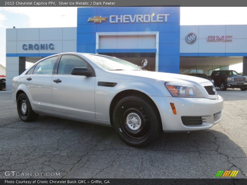 Silver Ice Metallic / Dark Pewter 2013 Chevrolet Caprice PPV