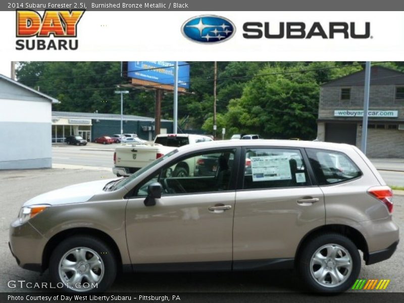 Burnished Bronze Metallic / Black 2014 Subaru Forester 2.5i