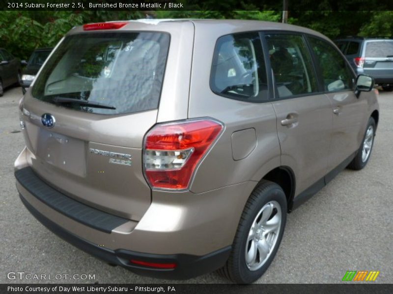 Burnished Bronze Metallic / Black 2014 Subaru Forester 2.5i