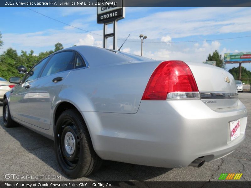 Silver Ice Metallic / Dark Pewter 2013 Chevrolet Caprice PPV