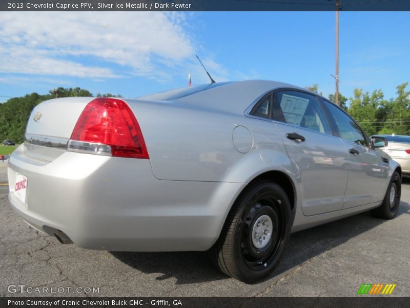 Silver Ice Metallic / Dark Pewter 2013 Chevrolet Caprice PPV