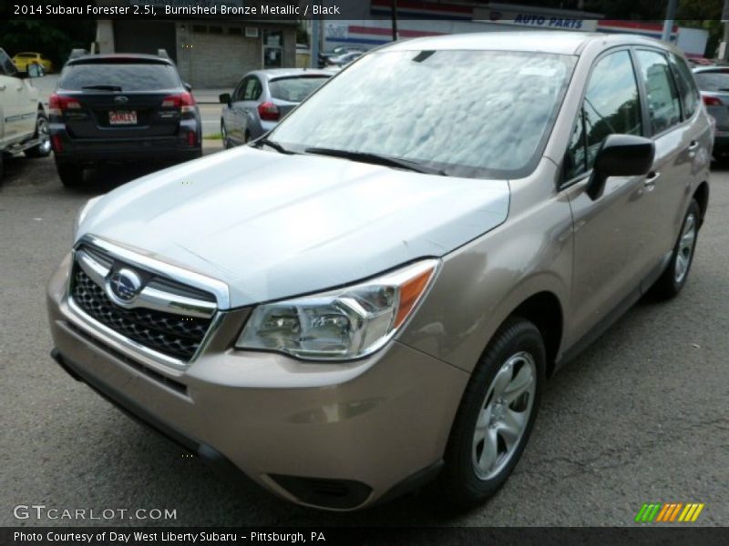 Burnished Bronze Metallic / Black 2014 Subaru Forester 2.5i