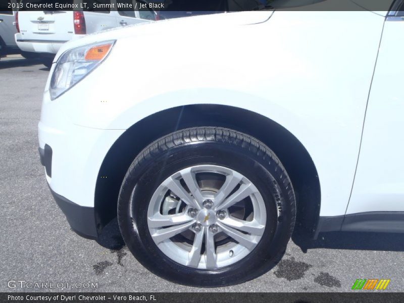 Summit White / Jet Black 2013 Chevrolet Equinox LT