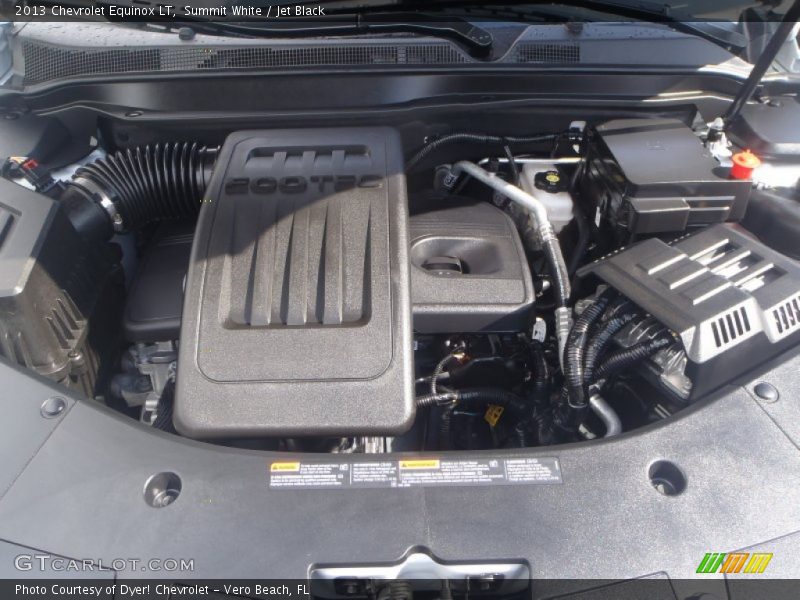 Summit White / Jet Black 2013 Chevrolet Equinox LT