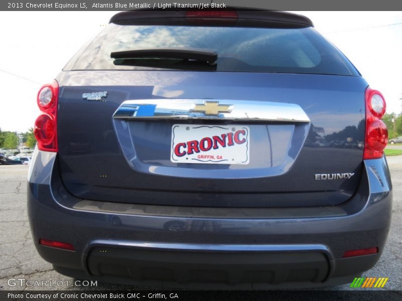 Atlantis Blue Metallic / Light Titanium/Jet Black 2013 Chevrolet Equinox LS