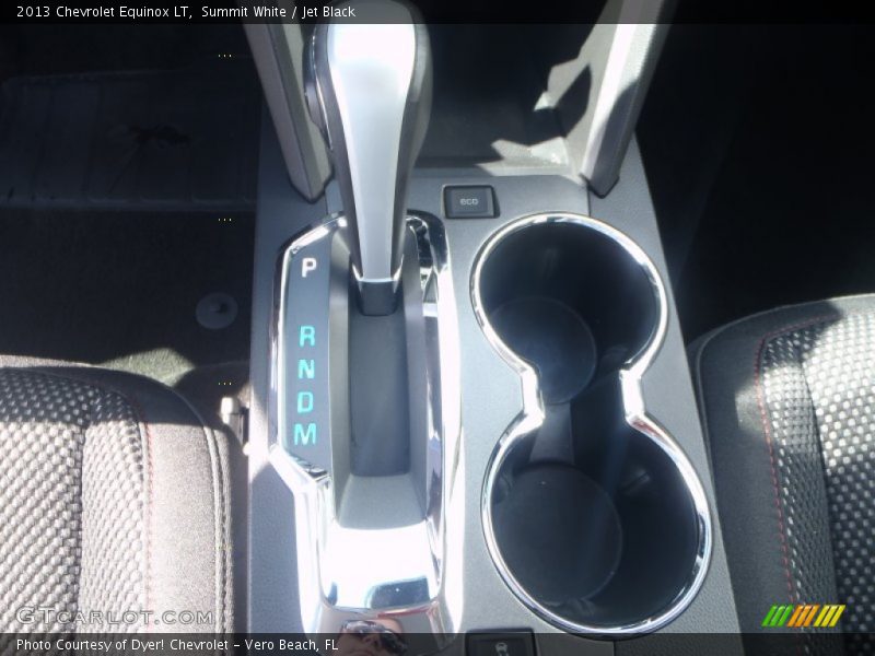 Summit White / Jet Black 2013 Chevrolet Equinox LT