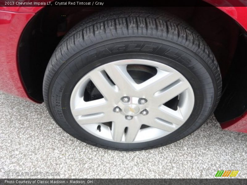 Crystal Red Tintcoat / Gray 2013 Chevrolet Impala LT