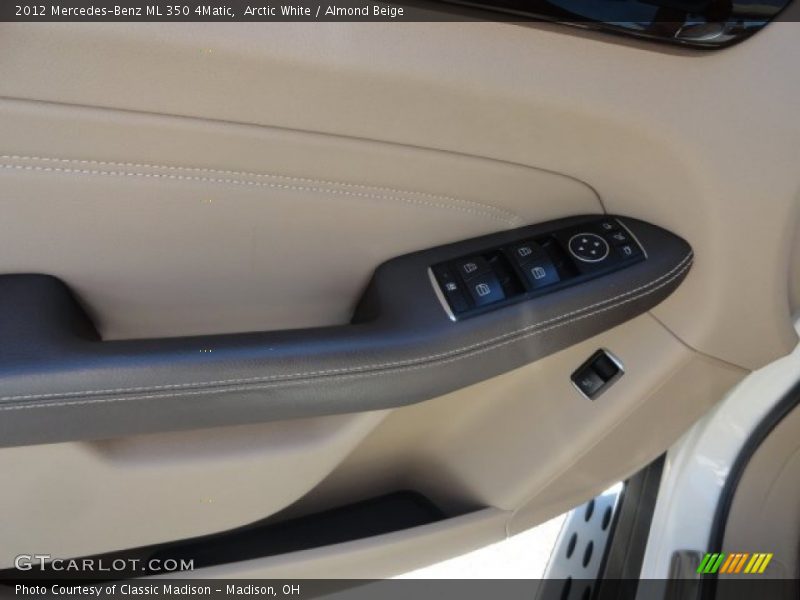 Arctic White / Almond Beige 2012 Mercedes-Benz ML 350 4Matic