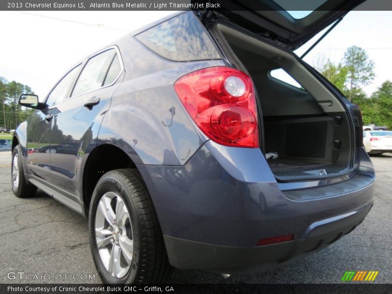 Atlantis Blue Metallic / Light Titanium/Jet Black 2013 Chevrolet Equinox LS