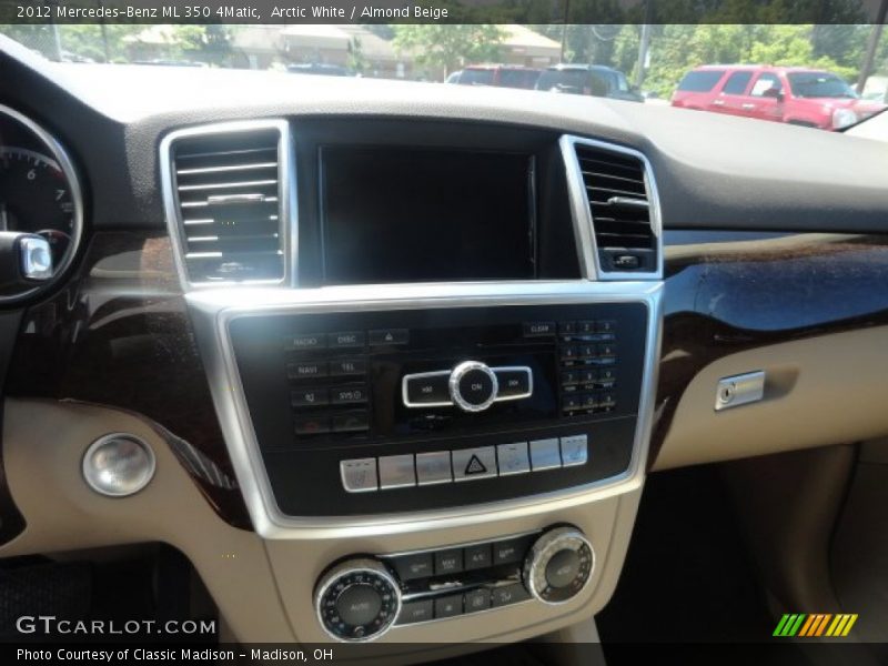 Arctic White / Almond Beige 2012 Mercedes-Benz ML 350 4Matic