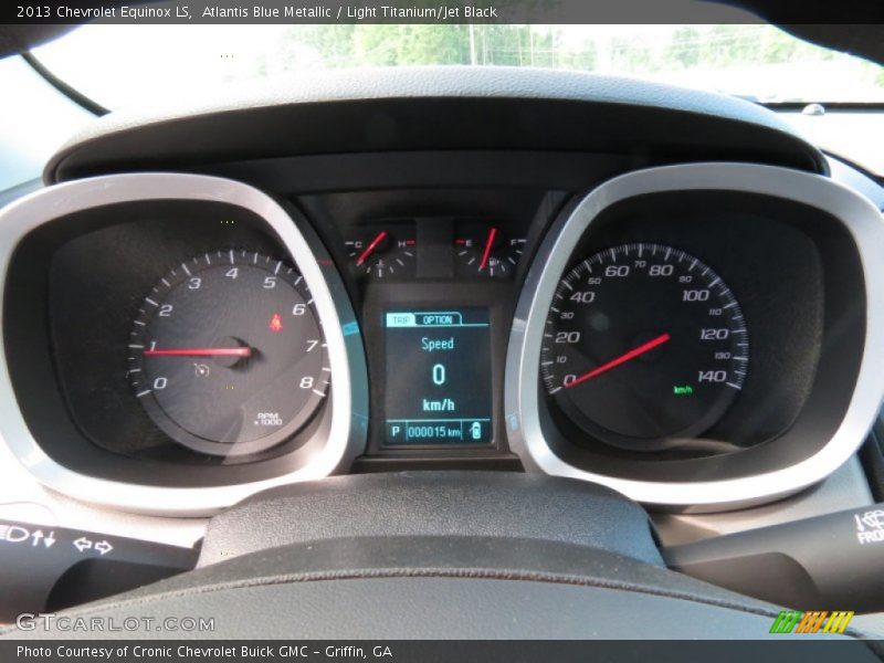 Atlantis Blue Metallic / Light Titanium/Jet Black 2013 Chevrolet Equinox LS