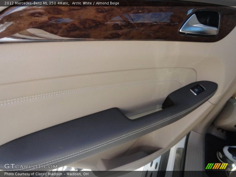Arctic White / Almond Beige 2012 Mercedes-Benz ML 350 4Matic