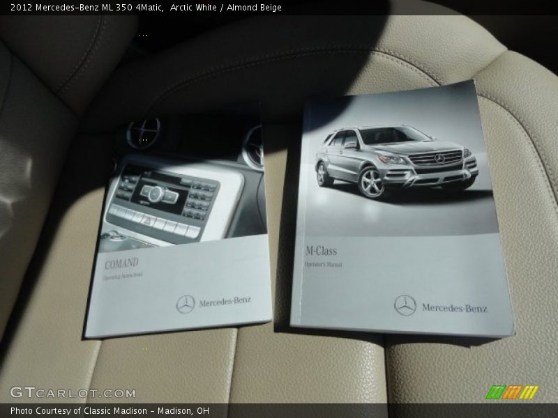 Arctic White / Almond Beige 2012 Mercedes-Benz ML 350 4Matic