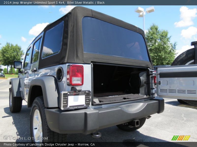Billet Silver Metallic / Black 2014 Jeep Wrangler Unlimited Sport S 4x4