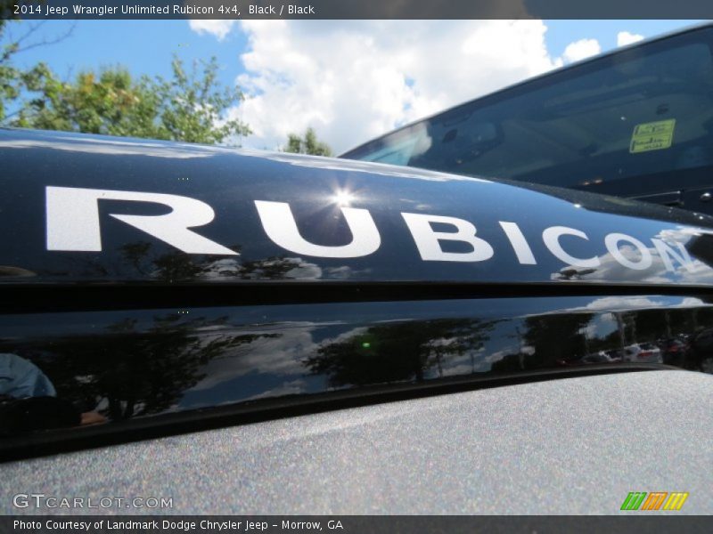 Black / Black 2014 Jeep Wrangler Unlimited Rubicon 4x4