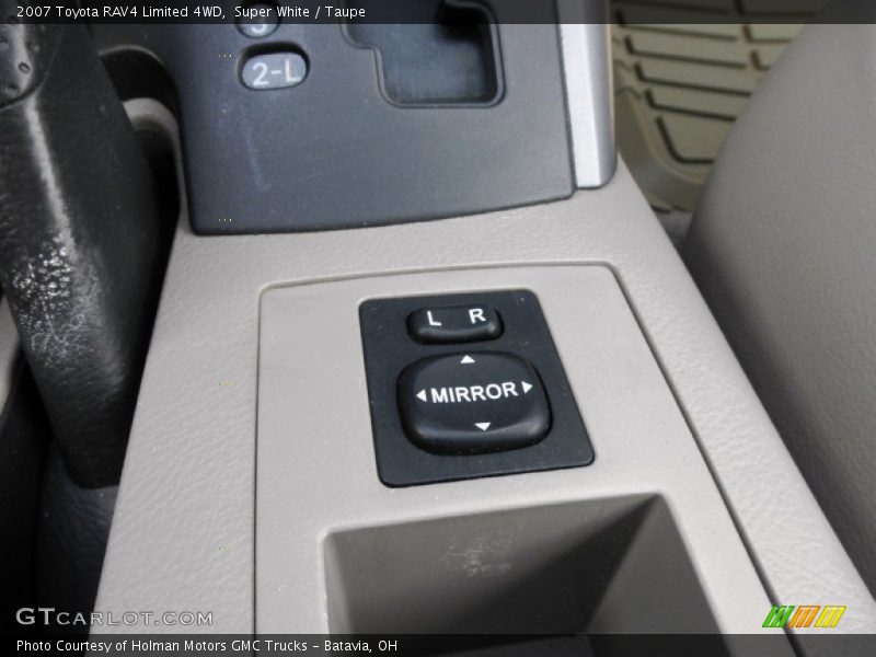 Super White / Taupe 2007 Toyota RAV4 Limited 4WD