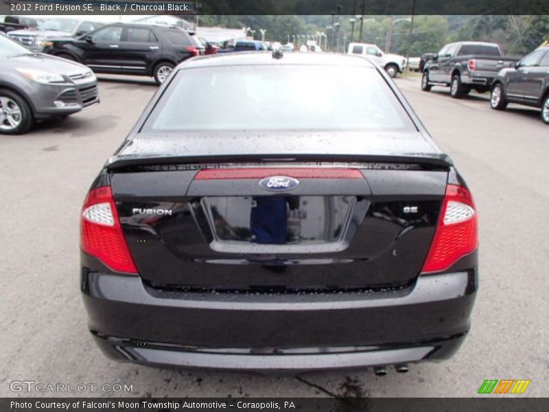 Black / Charcoal Black 2012 Ford Fusion SE