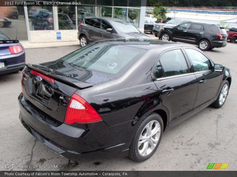 Black / Charcoal Black 2012 Ford Fusion SE