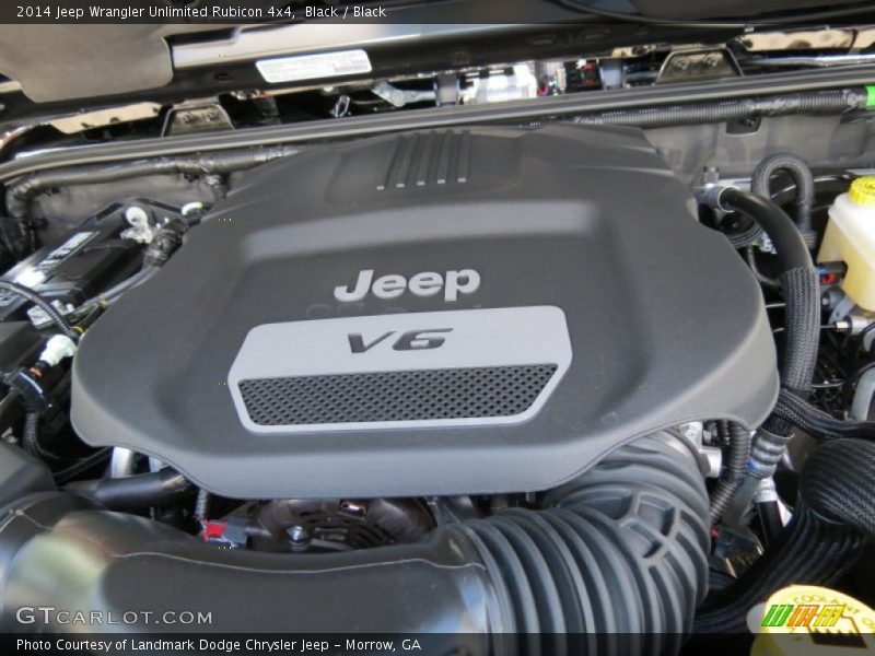  2014 Wrangler Unlimited Rubicon 4x4 Engine - 3.6 Liter DOHC 24-Valve VVT V6