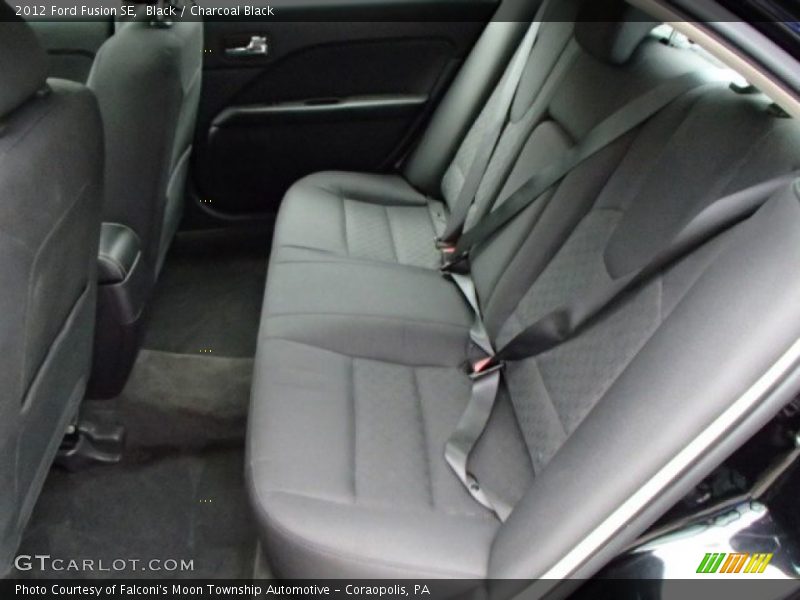 Black / Charcoal Black 2012 Ford Fusion SE